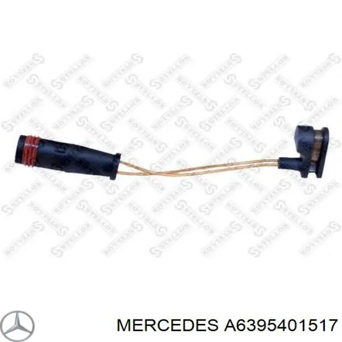 Sensor traseiro de desgaste das sapatas do freio Mercedes A6395401517 preço, a partir de 3,71 USD