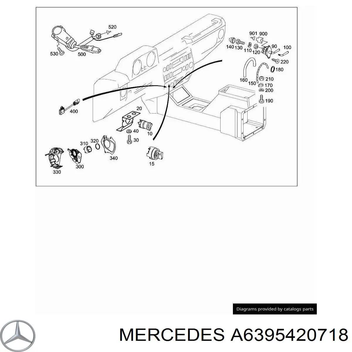 A6395420718 Mercedes Sensor do ângulo de viragem do volante de direção