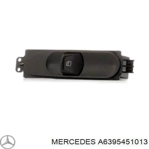 A6395451013 Mercedes Unidade de botões dianteira esquerda de controlo de elevador de vidro