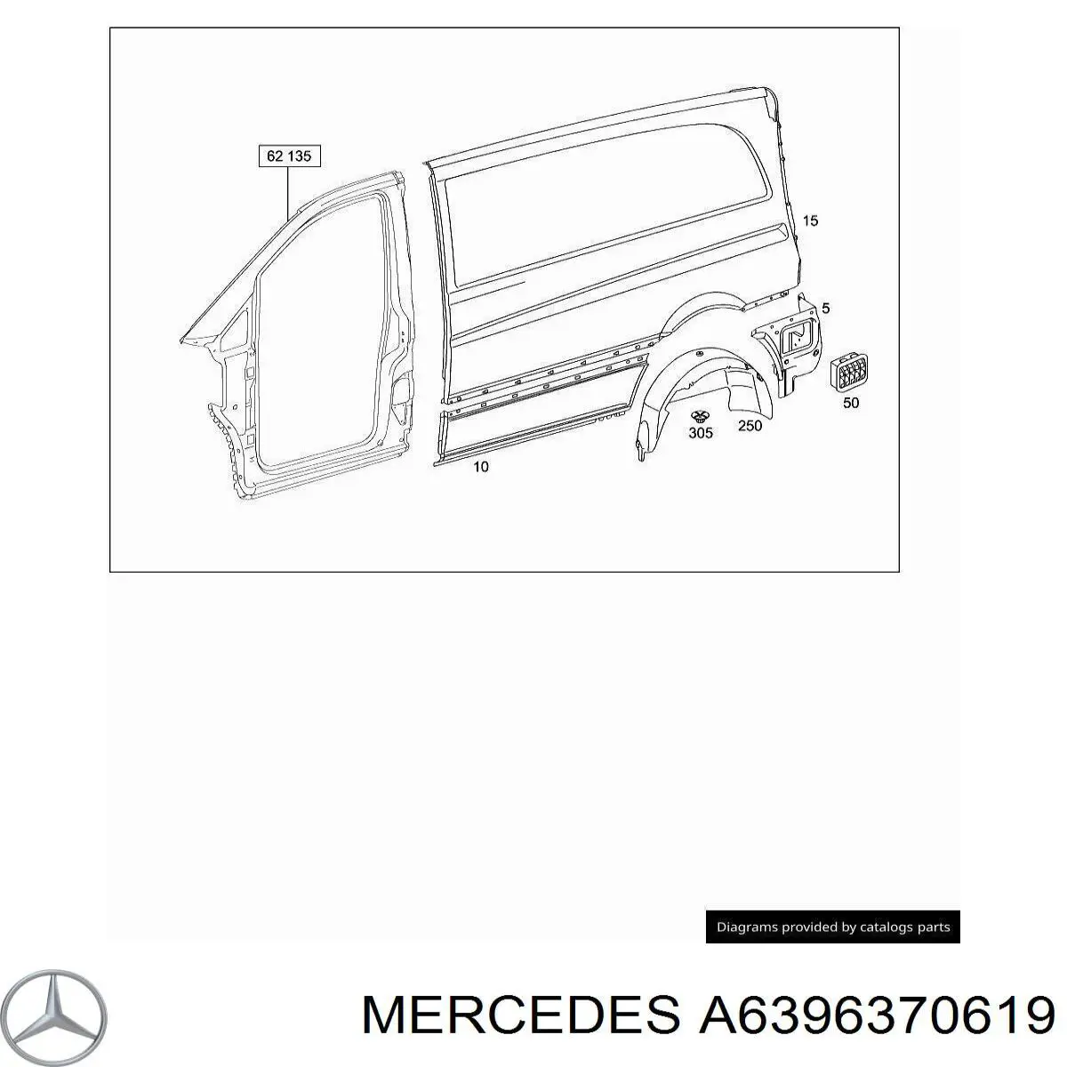 Painel lateral esquerdo de carroçaria Klokkerholm 3542013 preço, a partir de 87,36 USD
