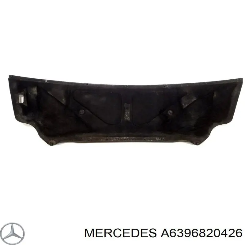 A639682042628 Mercedes Isolamento de ruído da capota