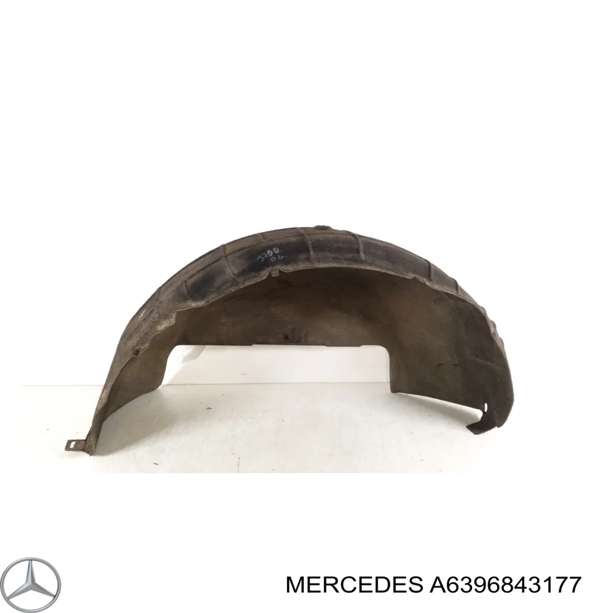 Guarda-barras do pára-lama traseiro direito Mercedes A639684317728 preço, a partir de 52,88 USD