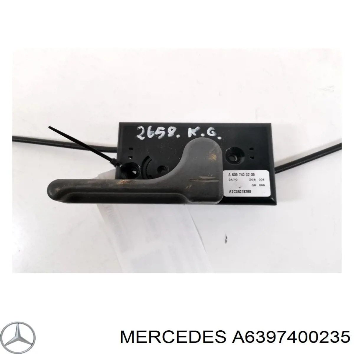 Fecho da porta traseira esquerda batente Mercedes A6397400235 preço, a partir de 52,78 USD