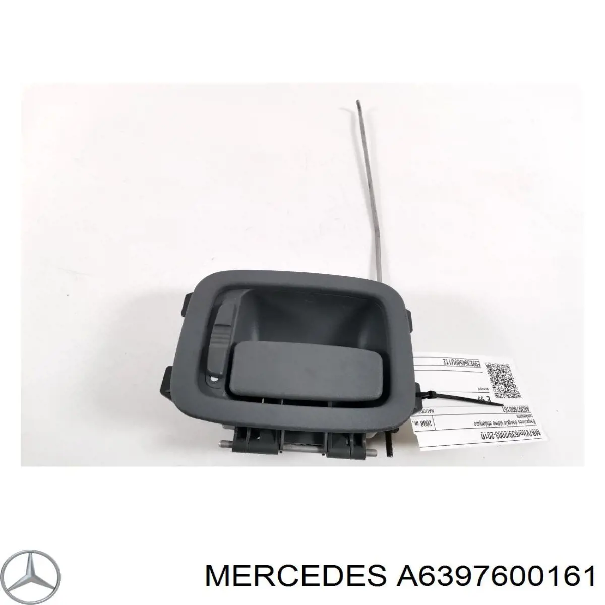Puxador interno de tampa de porta-malas (de 3ª/5ª porta traseira) Mercedes A6397600161