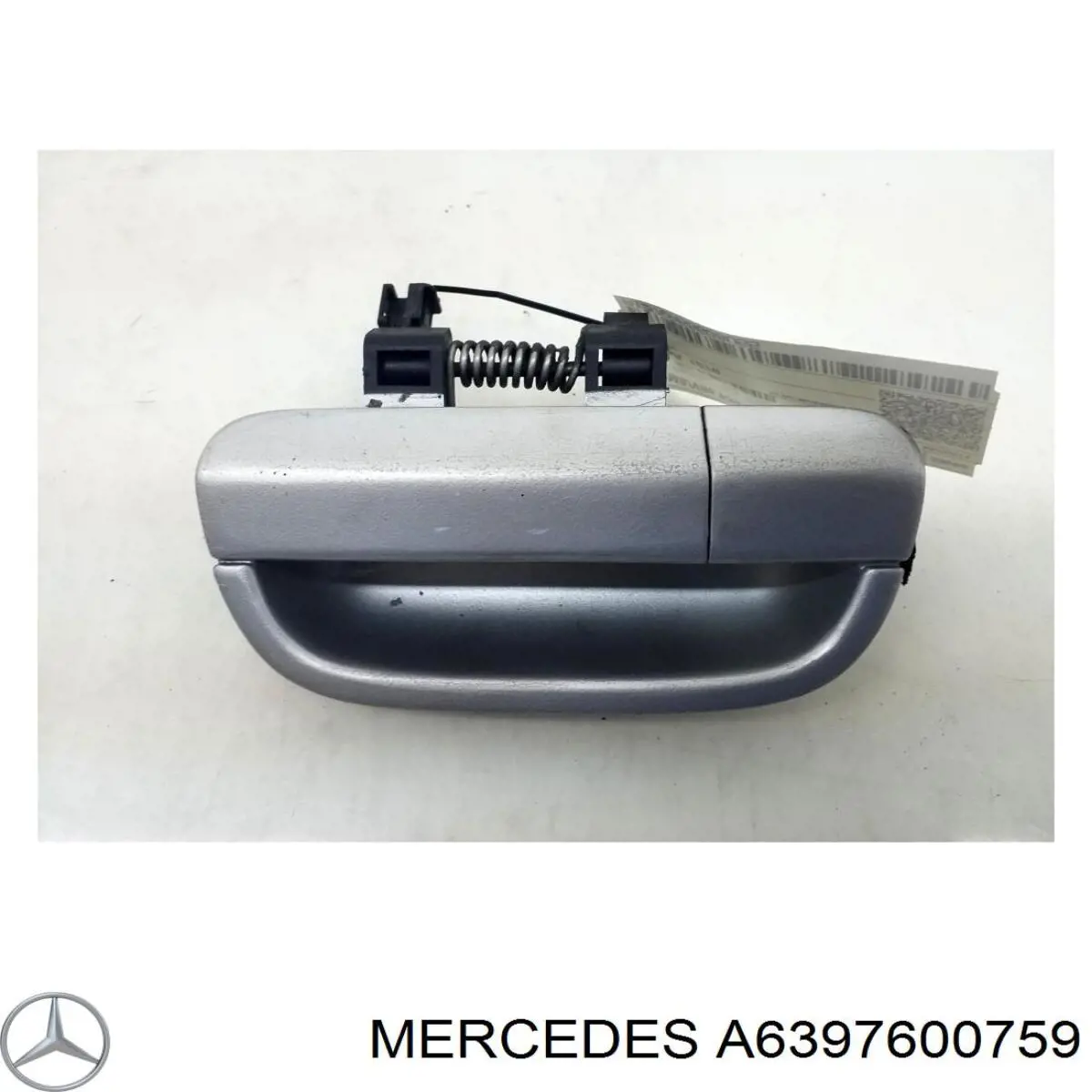 A6397600759 Mercedes Puxador externo de tampa de porta-malas (de 3ª/5ª porta traseira)