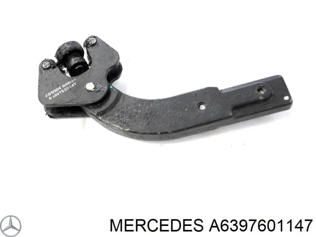 A6397601147 Mercedes Rolo direito central da porta lateral (deslizante)