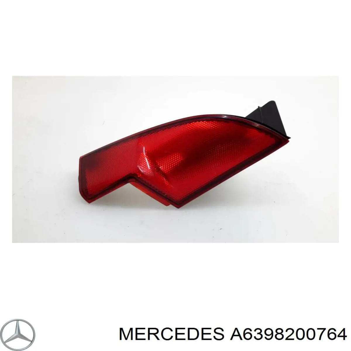 A6398200764 Mercedes Lanterna traseira esquerda superior