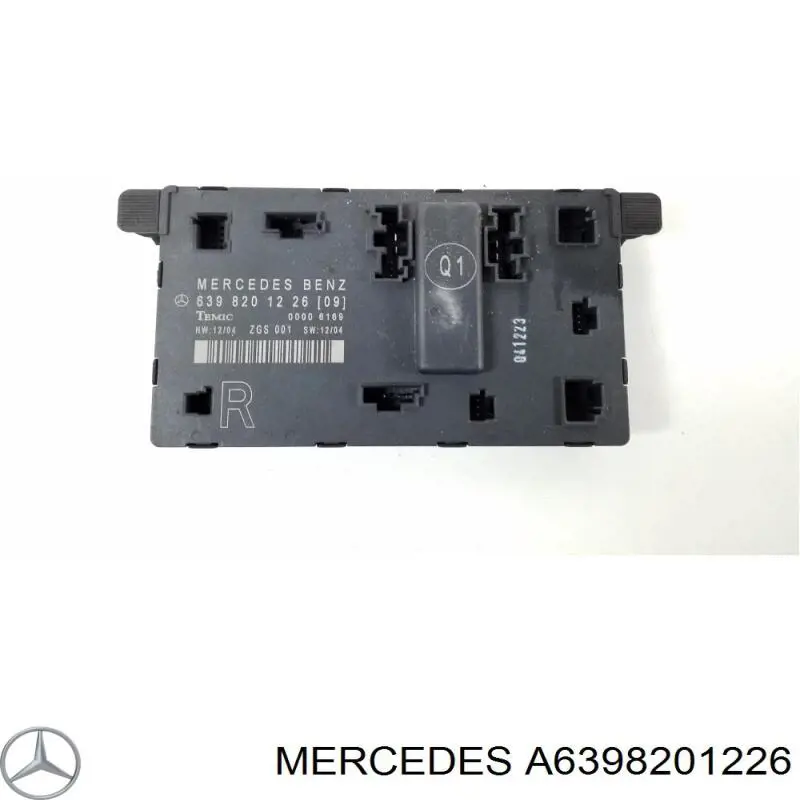 A6399003201 Mercedes Módulo de conforto da porta dianteira