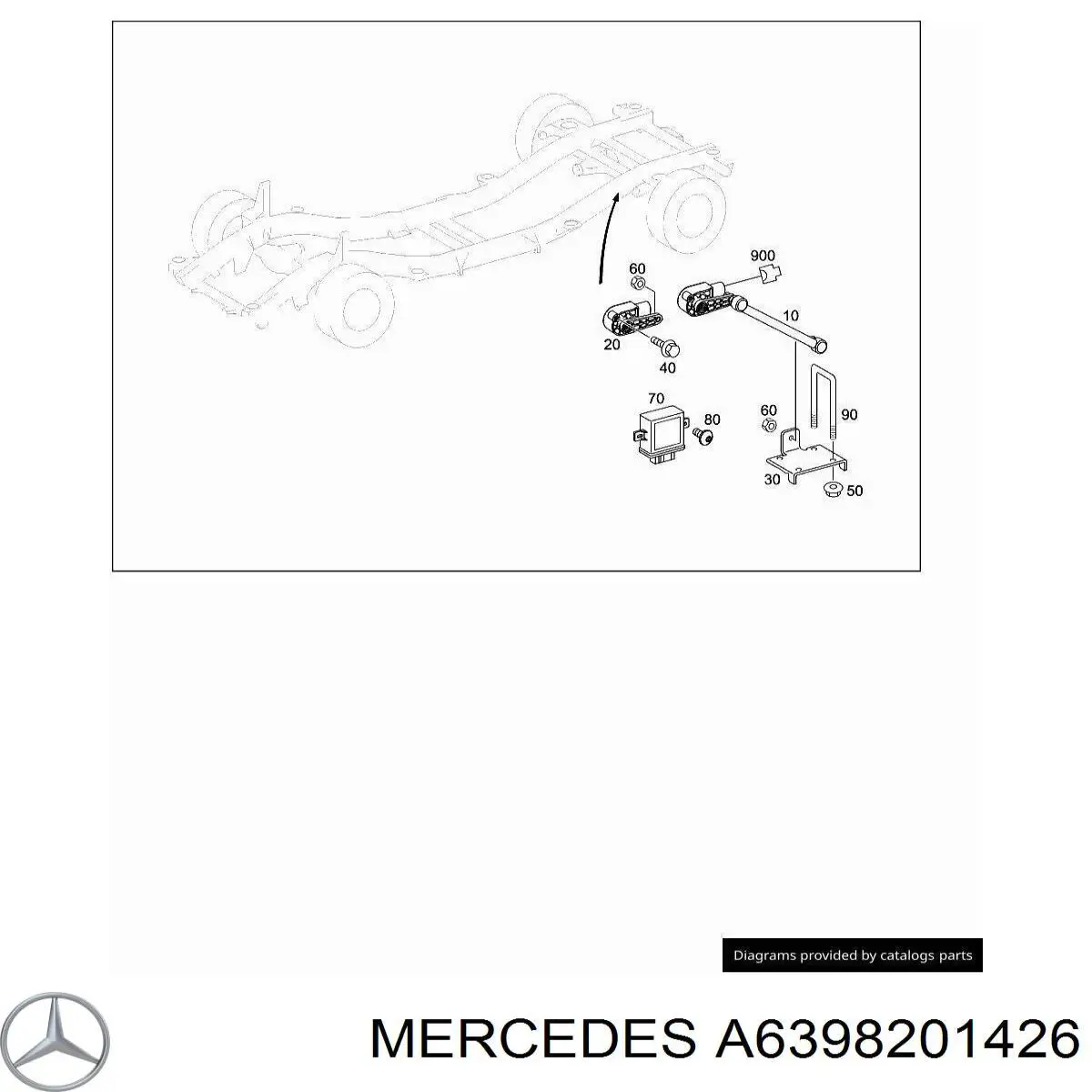 Unidade de controlo de iluminação Mercedes 9068201126 preço, a partir de 49,11 USD