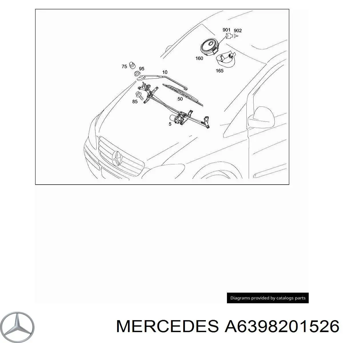 Sensor de chuva Mercedes A6398201526 preço, a partir de 279,23 USD