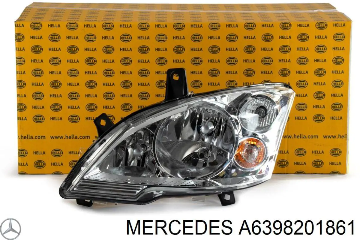 A6398201861 Mercedes Luz esquerda