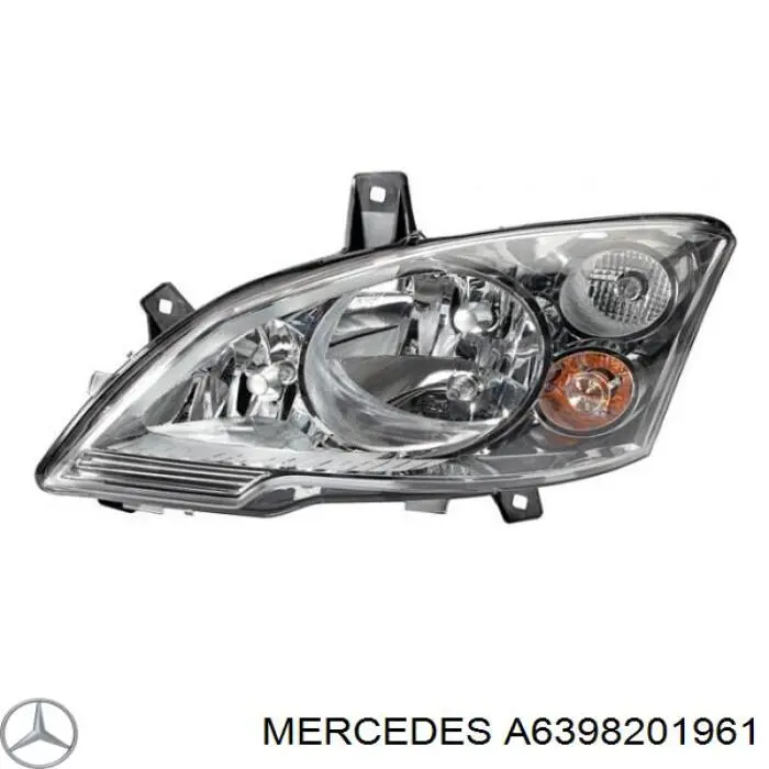 A6398201961 Mercedes Luz direita