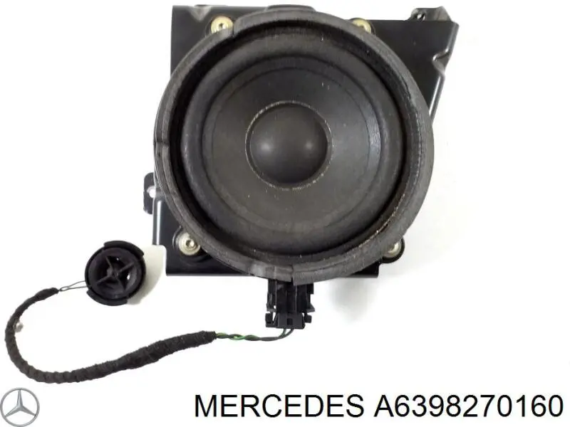 Alto-falante da porta dianteira Mercedes A6398270160 preço, a partir de 54,73 USD