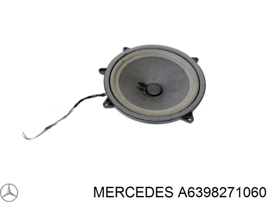A6398271060 Mercedes Alto-falante da porta dianteira