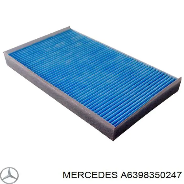 Filtro de salão Mercedes A6398350247 preço, a partir de 13,48 USD