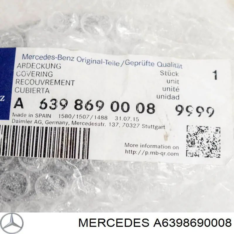 Placa sobreposta do injetor de fluido para lavador da luz dianteira Mercedes A6398690008 preço, a partir de 28,25 USD