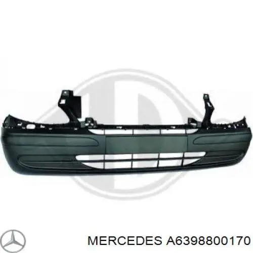Compre A6398800170 Mercedes Pára-choque dianteiro