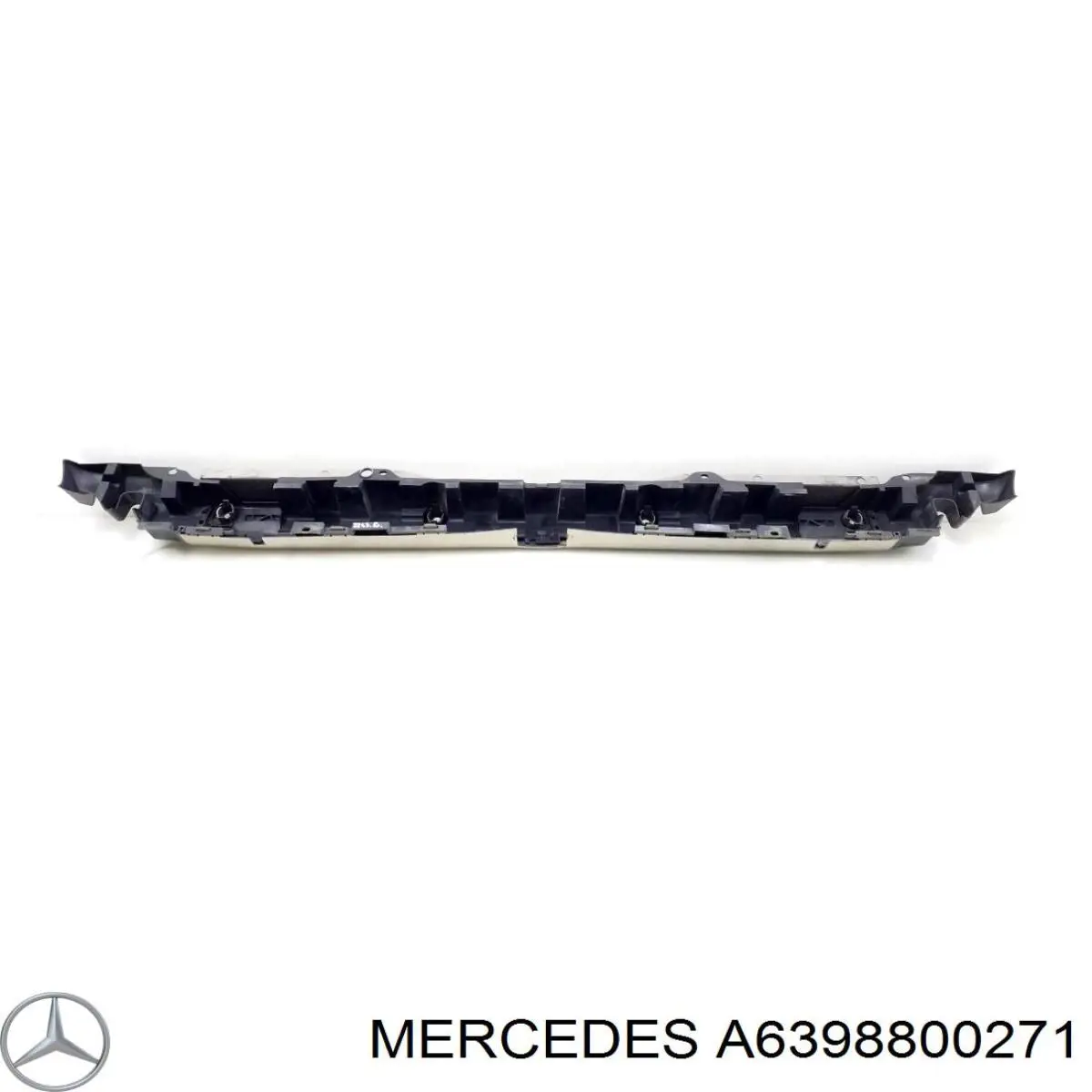 A6398800271 Mercedes Pára-choque traseiro