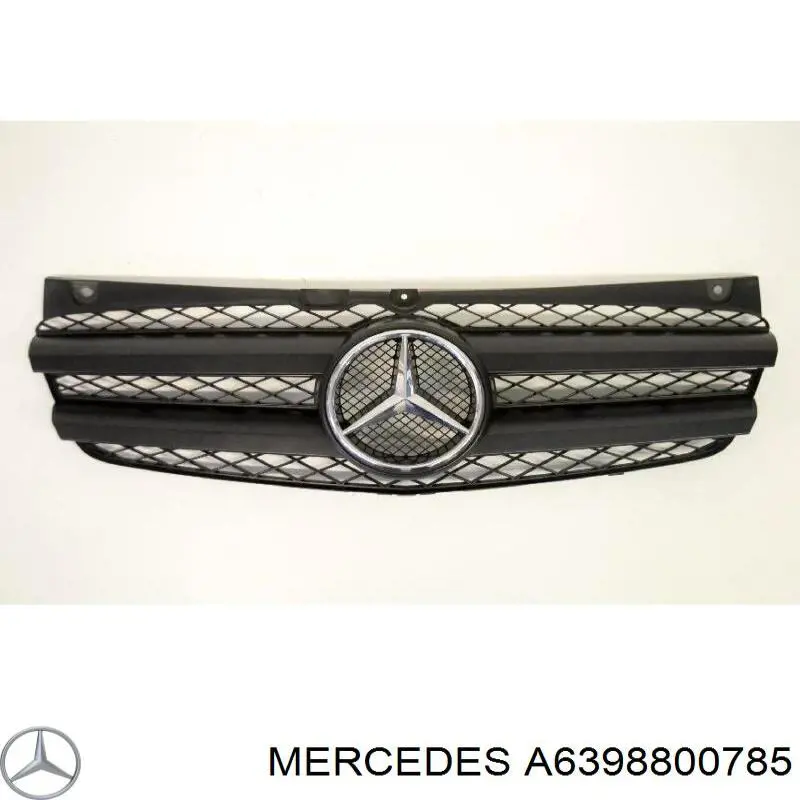 Compre A63988007859051 Mercedes Grelha do radiador
