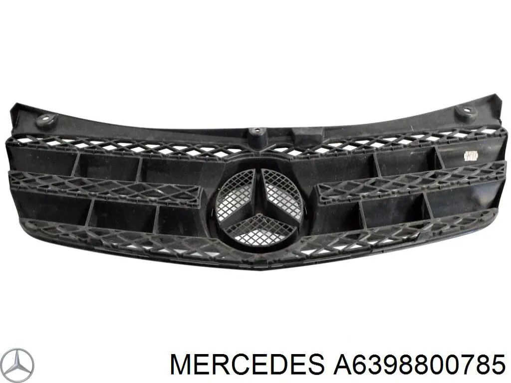 Grelha do radiador Mercedes A63988007859051 preço, a partir de 131,67 USD