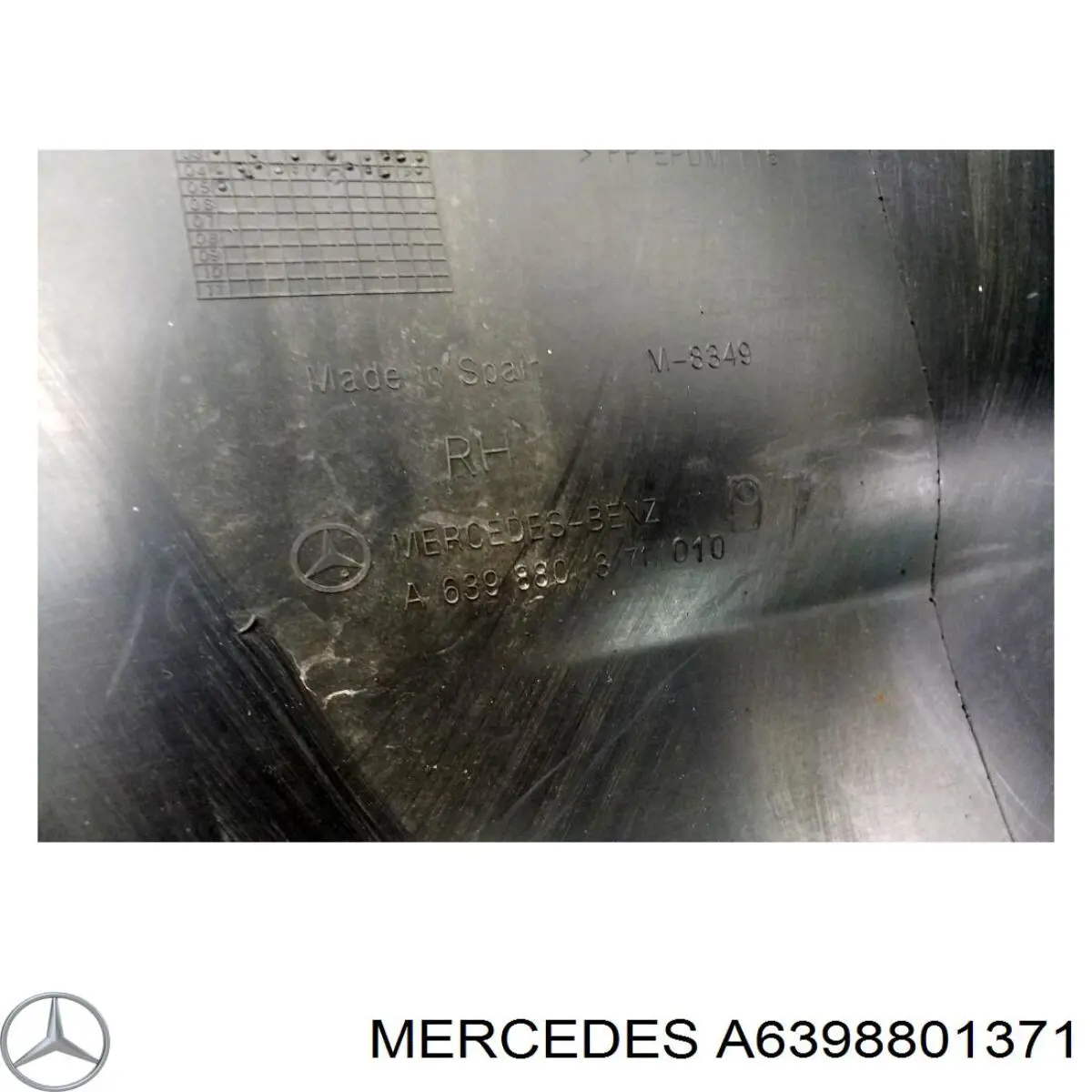 Compre A6398801371 Mercedes Pára-choque traseiro, parte direita