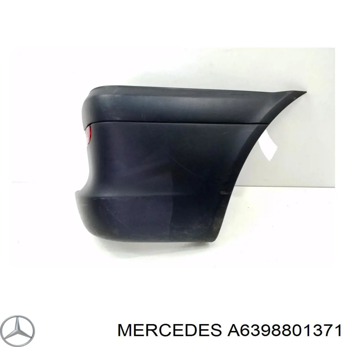A6398801371 Mercedes Pára-choque traseiro, parte direita