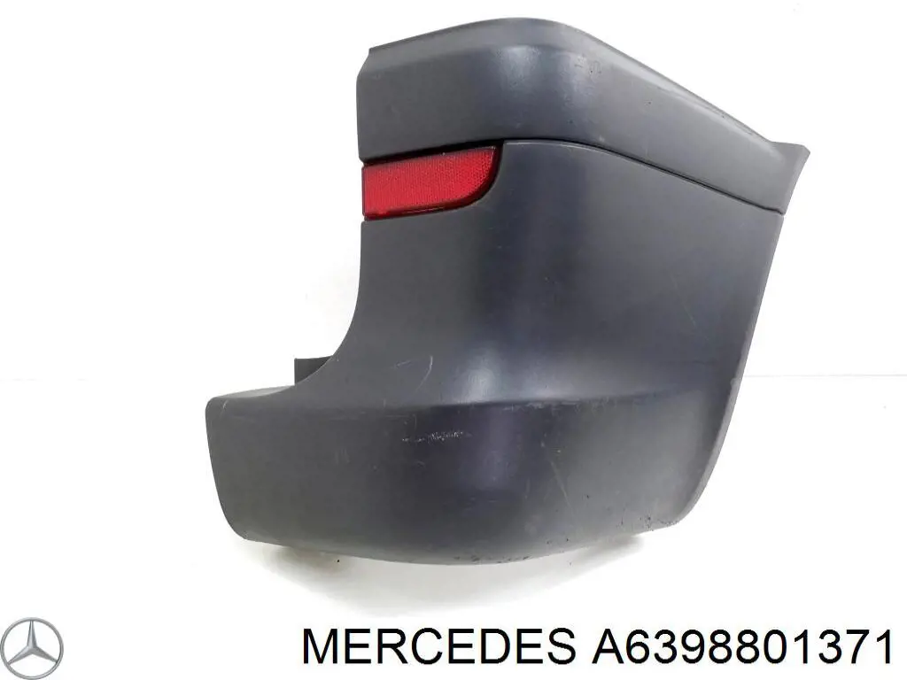 Pára-choque traseiro, parte direita Mercedes A6398801371 preço, a partir de 81,72 USD