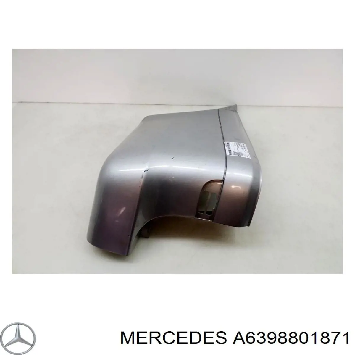 Compre A6398801871 Mercedes Pára-choque traseiro, parte esquerda