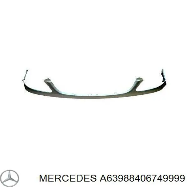 Pára-choque dianteiro, parte superior Mercedes A63988406749999 preço, a partir de 166,73 USD