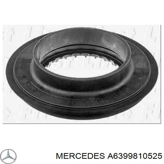 A6399810525 Mercedes Rolamento de suporte do amortecedor dianteiro