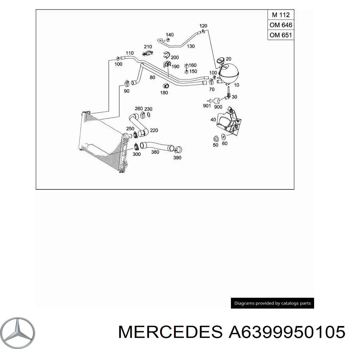 A6399950105 Mercedes 