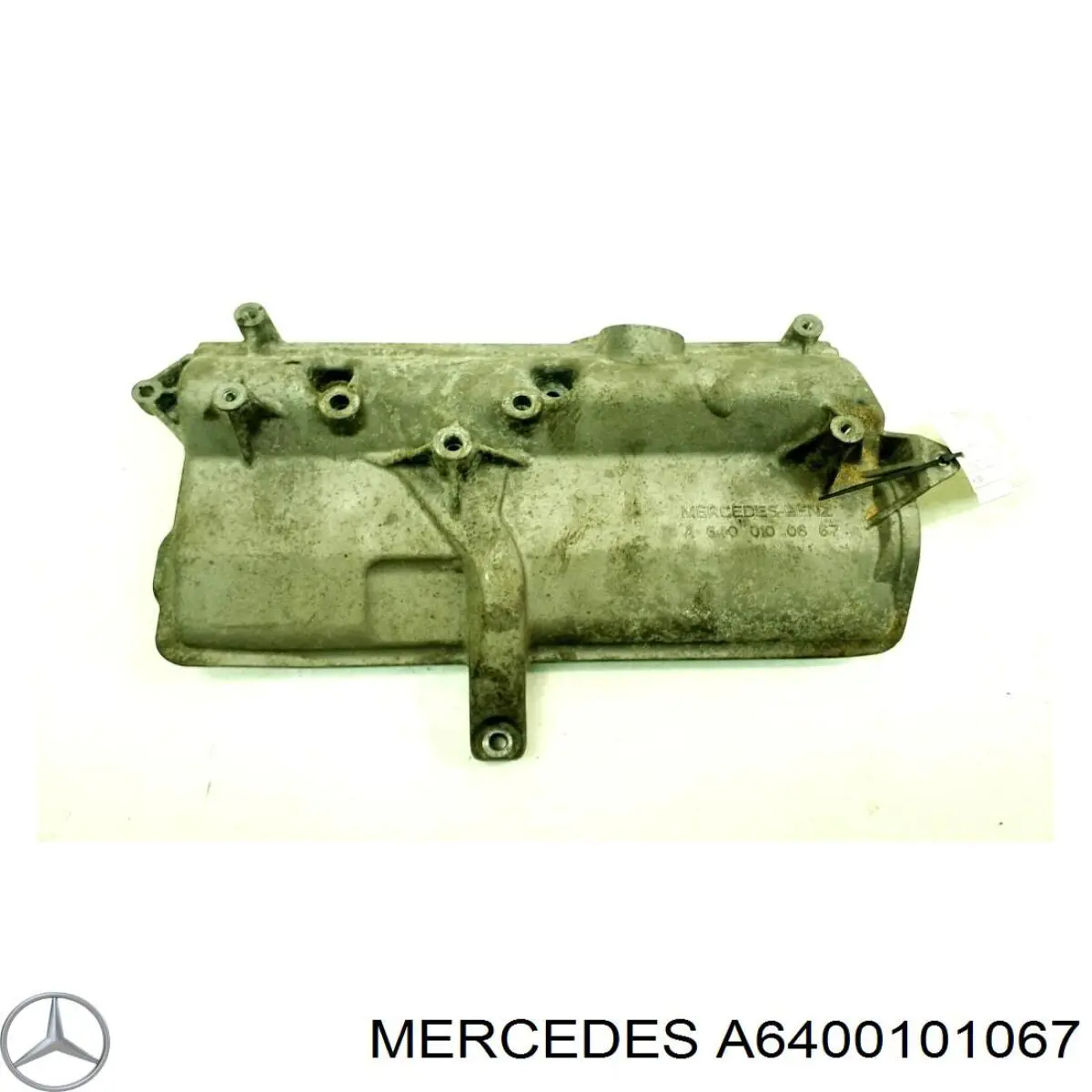 A6400101067 Mercedes Tampa de motor decorativa
