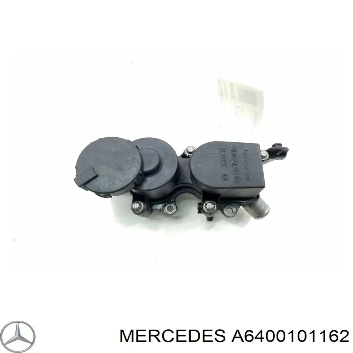 A6400101162 Mercedes Separador de óleo (separador) do sistema de ventilação de cárter