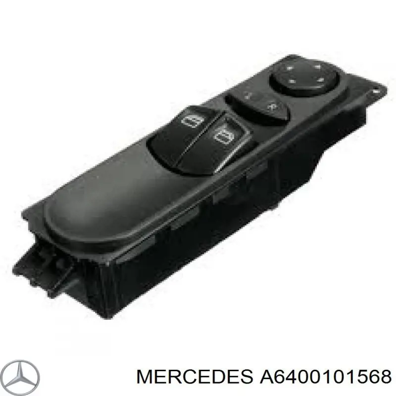 A6400101568 Mercedes Vedação traseira de cambota de motor