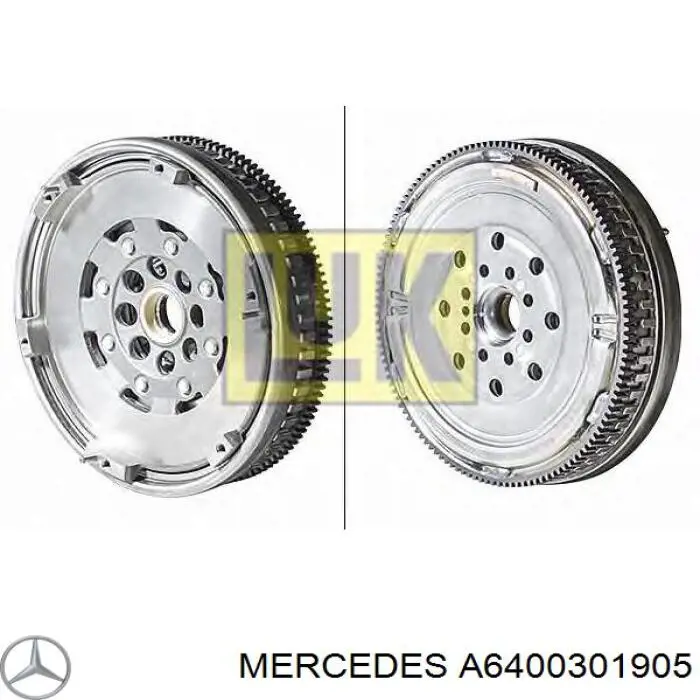 A6400301905 Mercedes Volante de motor