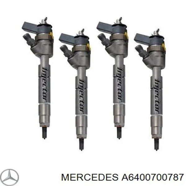 A6400700787 Mercedes Injetor de injeção de combustível
