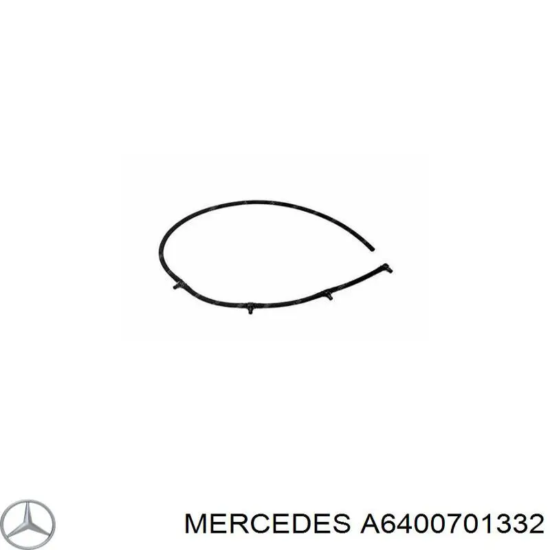 Tubo de combustível, inverso desde os injetores Mercedes A6400701332 preço, a partir de 75,54 USD