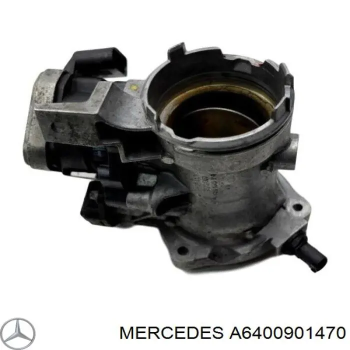 A6400901470 Mercedes Válvula de borboleta montada