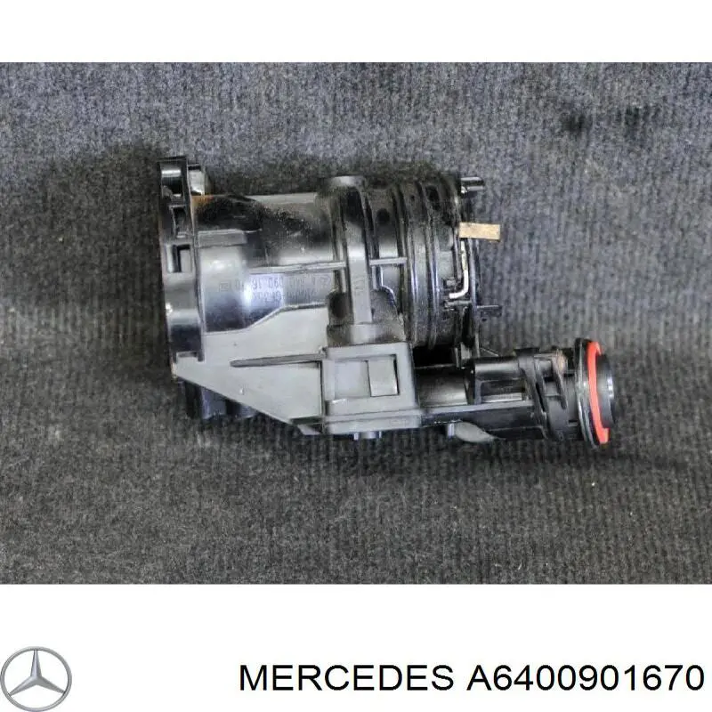 A6400901170 Mercedes Válvula de borboleta montada