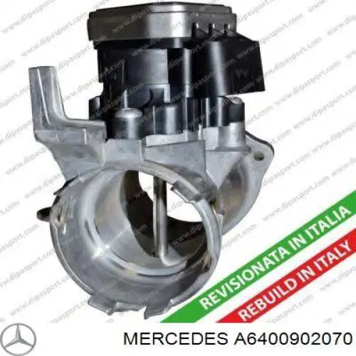 A6400902070 Mercedes Válvula de borboleta montada
