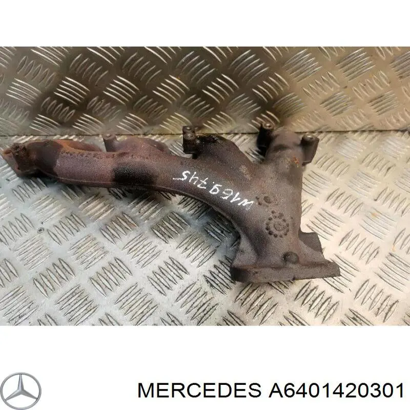 Tubo coletor de escape Mercedes A6401420301 preço, a partir de 130,63 USD