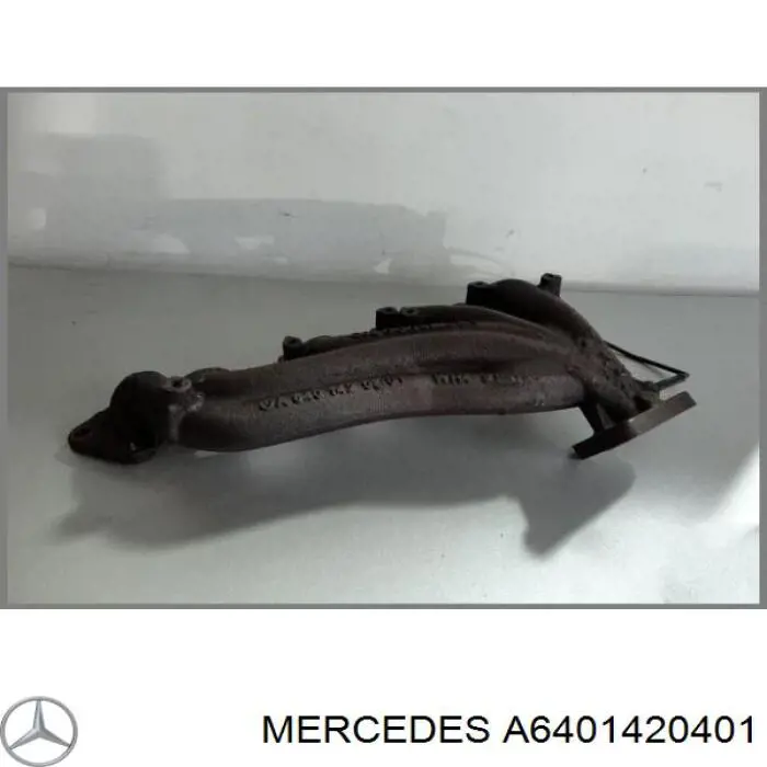 A6401420401 Mercedes Tubo coletor de escape