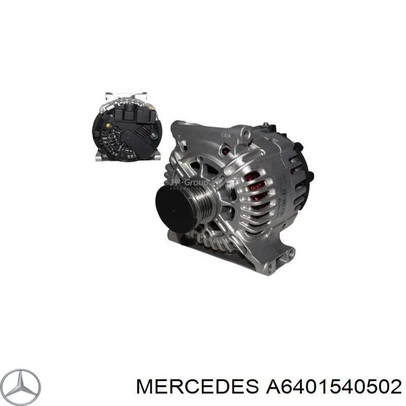 Gerador Mercedes A6401540502 preço, a partir de 126,21 USD