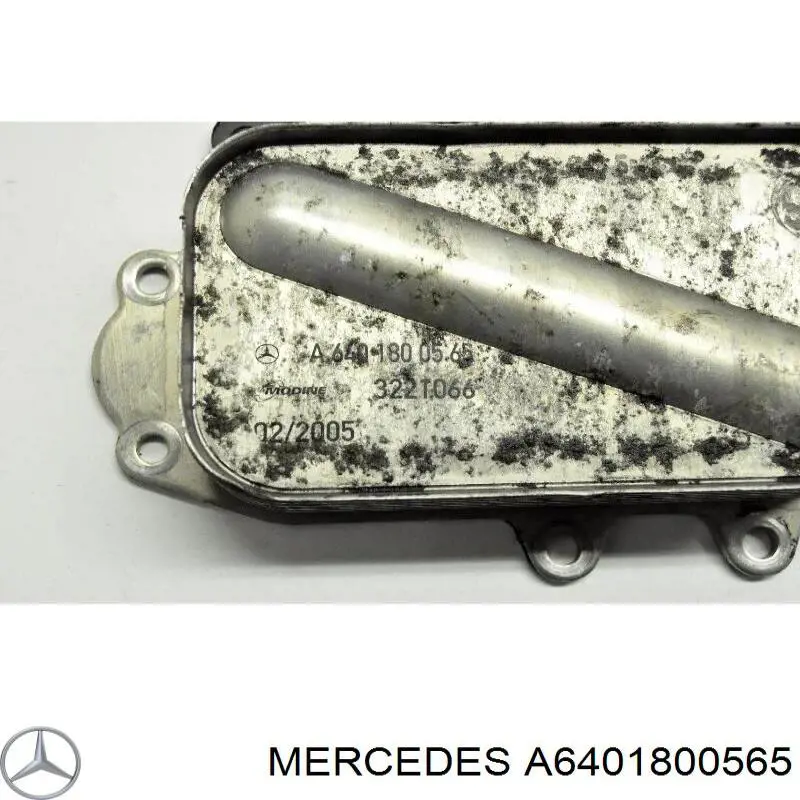 Radiador de óleo (frigorífico), debaixo de filtro Mercedes A6401800565 preço, a partir de 76,79 USD