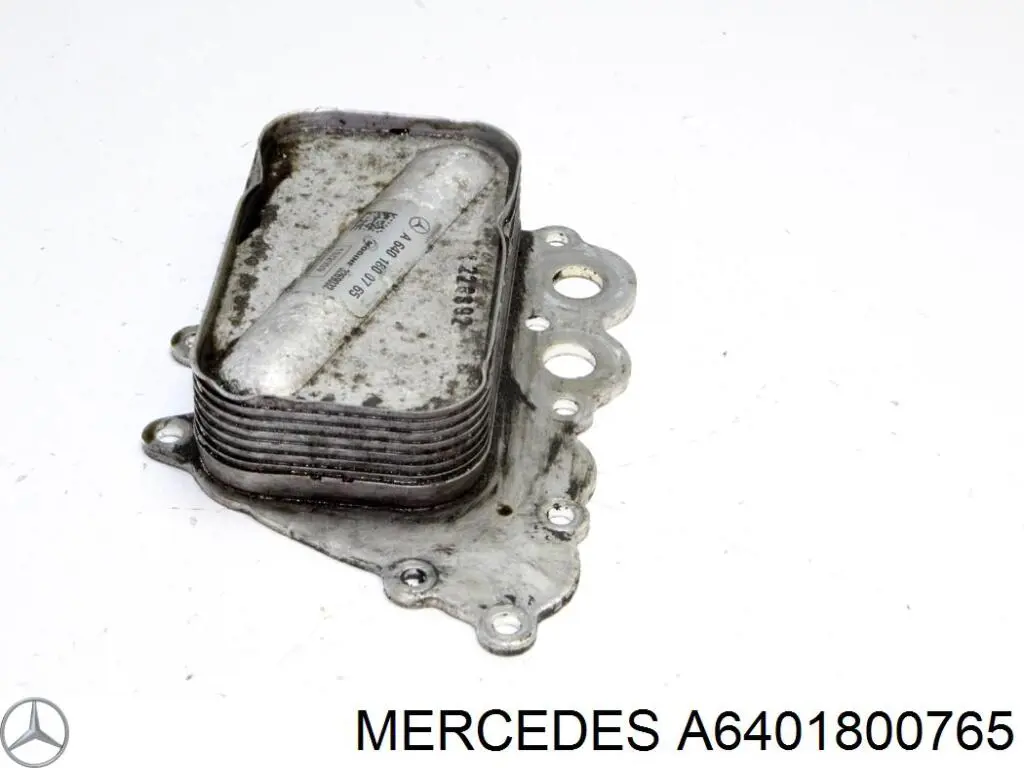 Compre A6401800765 Mercedes Radiador de óleo (frigorífico), debaixo de filtro