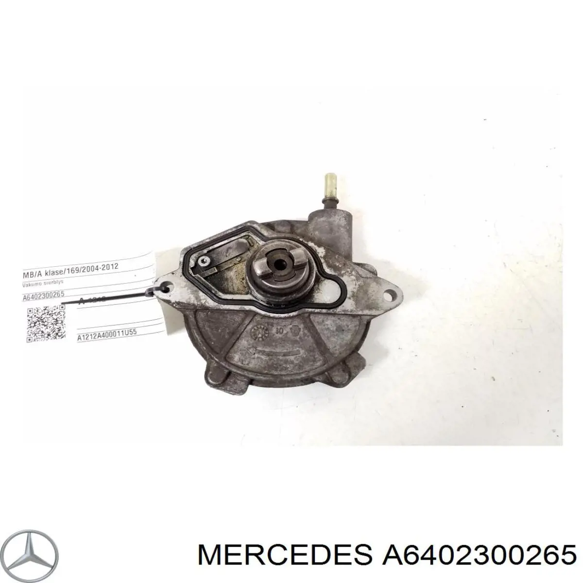 A6402300265 Mercedes Bomba a vácuo