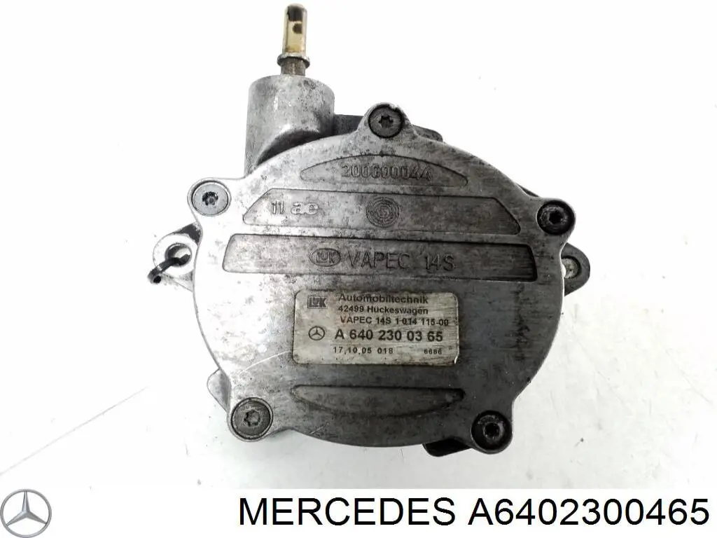 Bomba a vácuo Mercedes A6402300465 preço, a partir de 49,61 USD