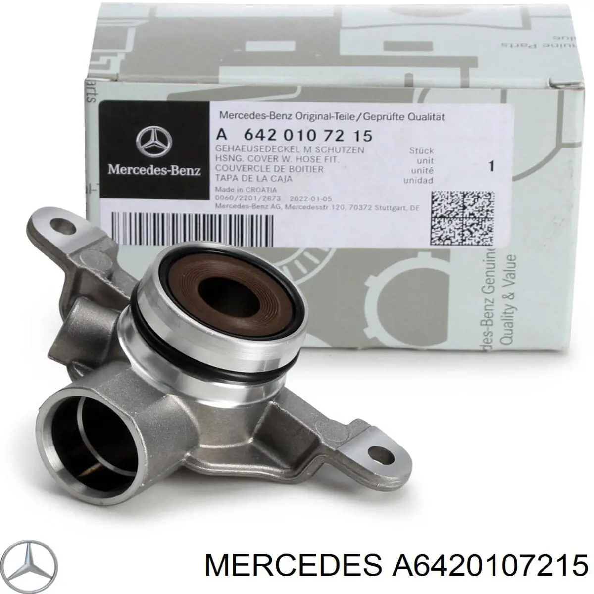 A6420107215 Mercedes Flange de separador de óleo do sistema de ventilação de cárter