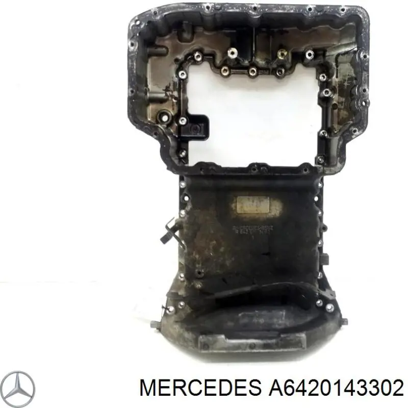 6420143302 Mercedes Panela de óleo de cárter do motor