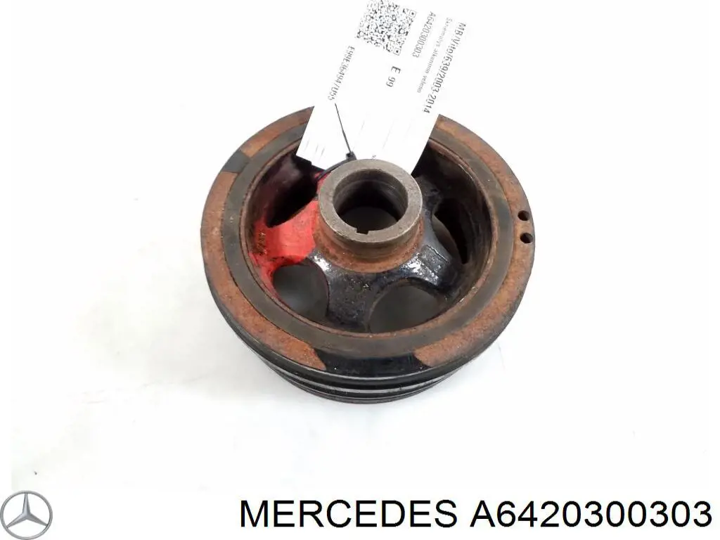 A6420300303 Mercedes Polia de cambota
